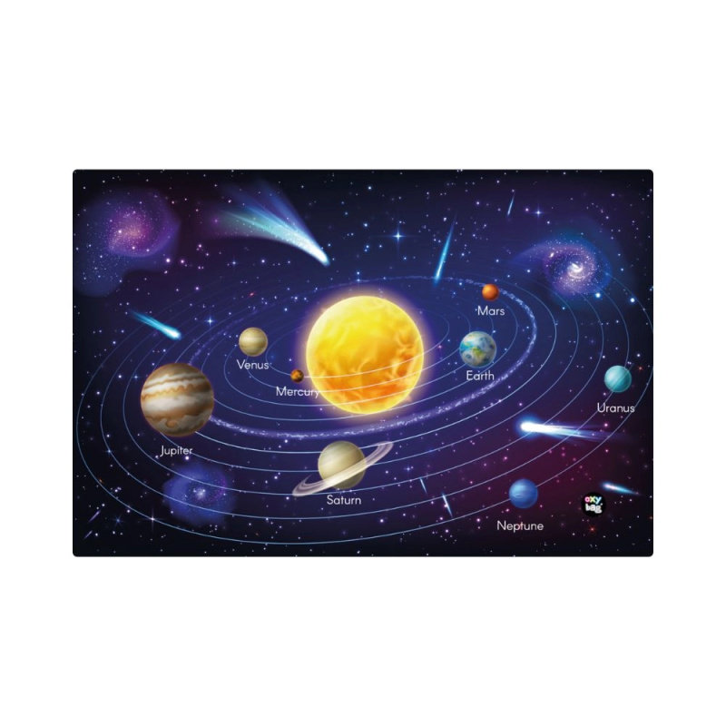Podložka na stůl PP 60 x 40 cm planets