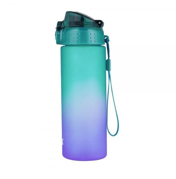 Láhev OXY Ombre fialová-zelená 600 ml