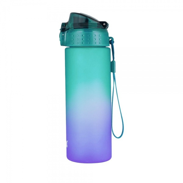 Láhev OXY Ombre fialová-zelená 600 ml