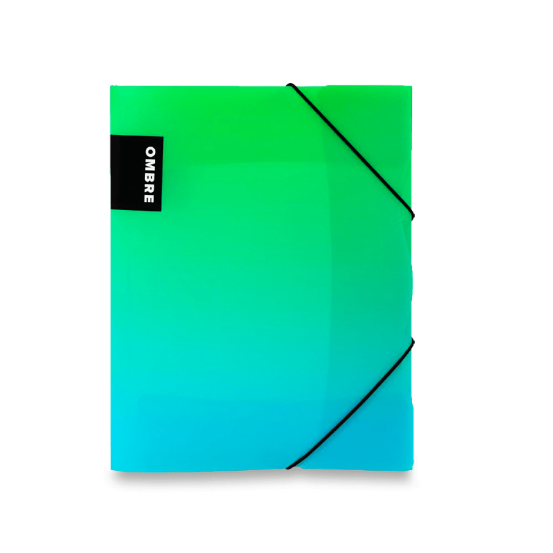 Složka s gumičkou A4 PP VERDE zelená