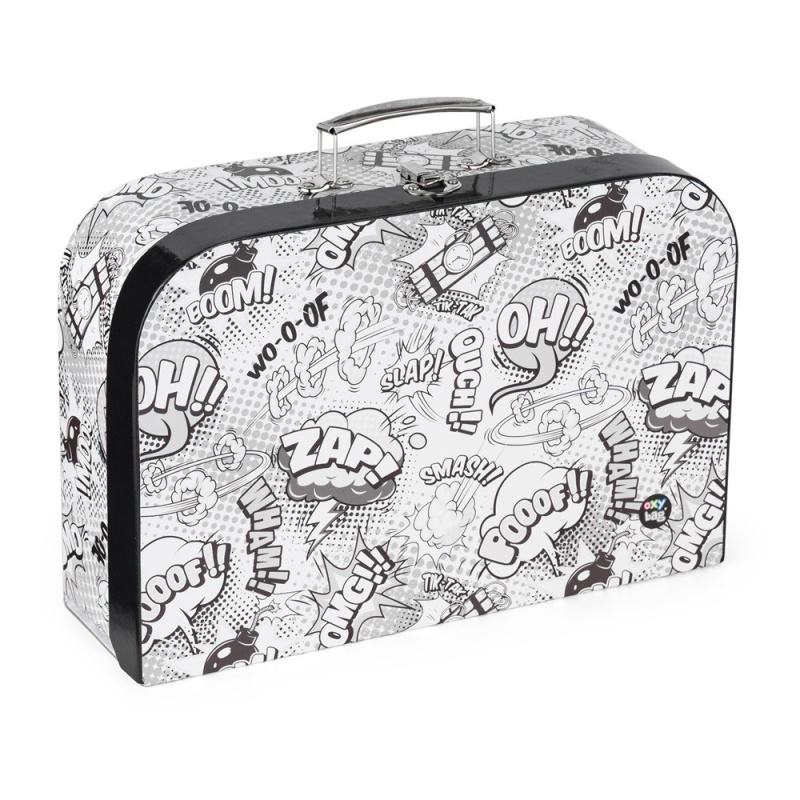 Karton P+P Kufřík lamino Komiks White 34 cm