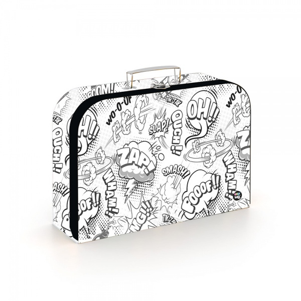 Karton P+P Kufřík lamino Komiks White 34 cm