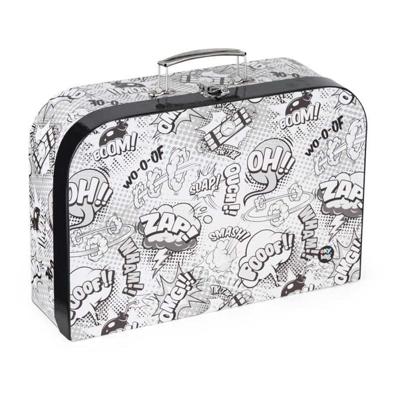Karton P+P Kufřík lamino Komiks White 34 cm