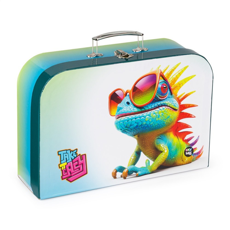 OxyBag Kufřík lamino Chameleon 34 cm