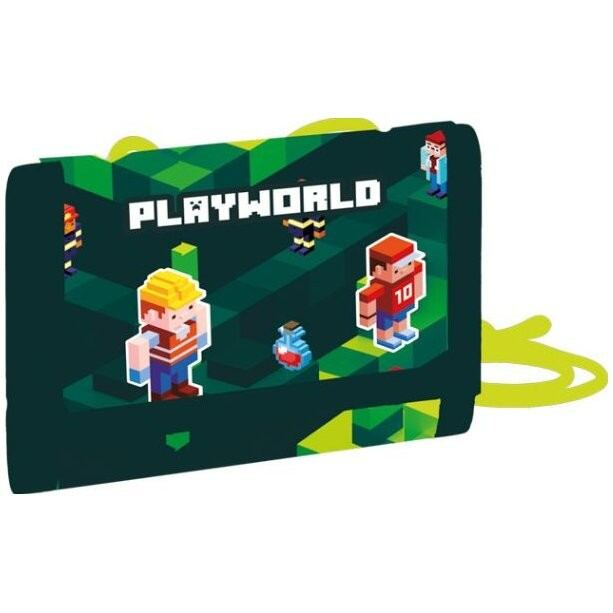 Dětská textilní peněženka s motivem Playworld