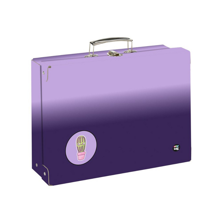 Karton P + P lamino hranatý A4 OXY NEXT Ombre Purple