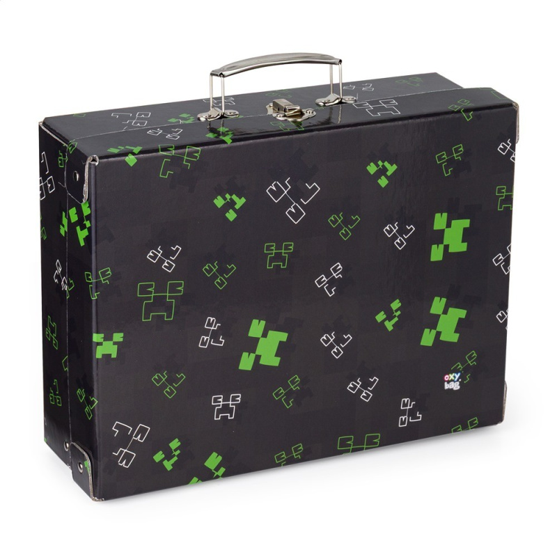 Karton P + P lamino hranatý A4 OXY NEXT Green Cube