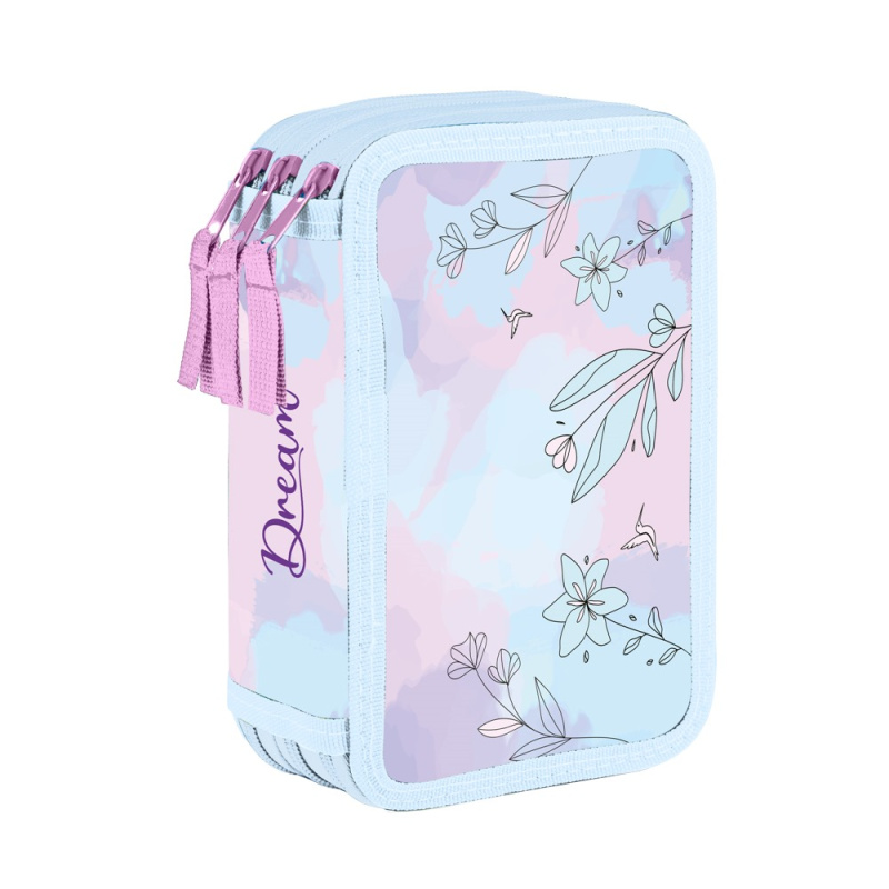 Penál Kolibřík třídílný