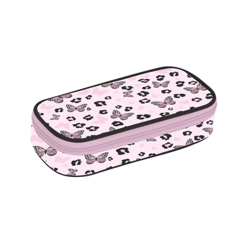 Oxybag Pouzdro etue JUMBO -  OXY NEXT Butterfly pink
