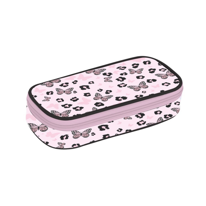 Oxybag Pouzdro etue JUMBO -  OXY NEXT Butterfly pink