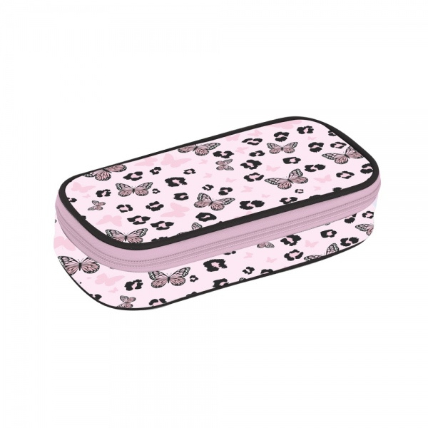 Oxybag Pouzdro etue JUMBO -  OXY NEXT Butterfly pink