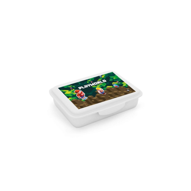 Box na svačinu s přihrádkou Playworld KARTONPP