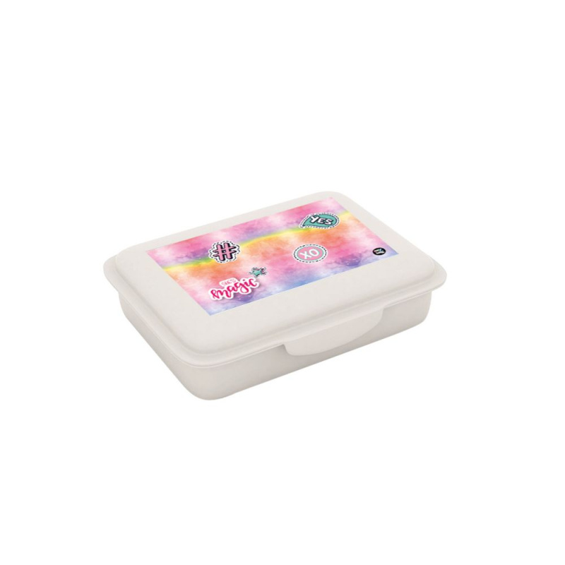 Karton P+P Box na svačinu s přihrádkou Magic