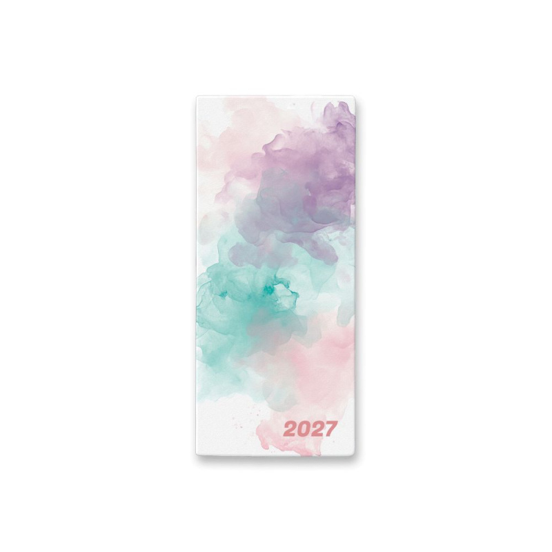 Měsíční diář 2027 Karton P+P - PVC Watercolour