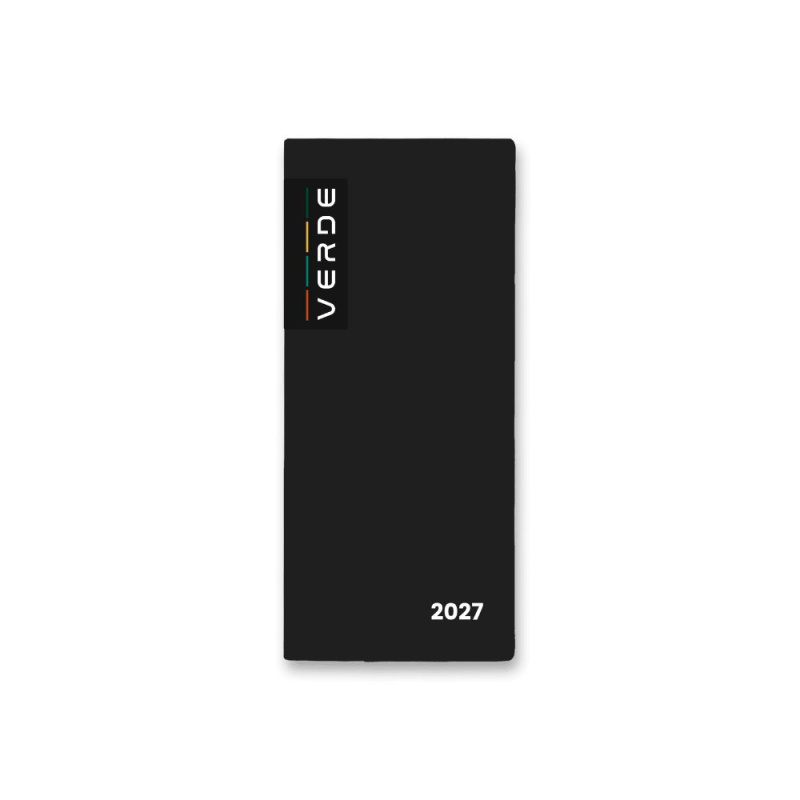 Měsíční diář 2027 Karton P+P - PVC Black