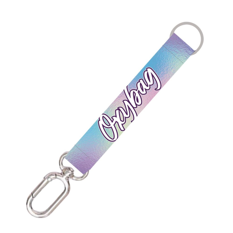 Krátká klíčenka s karabinkou Holographic KARTONPP