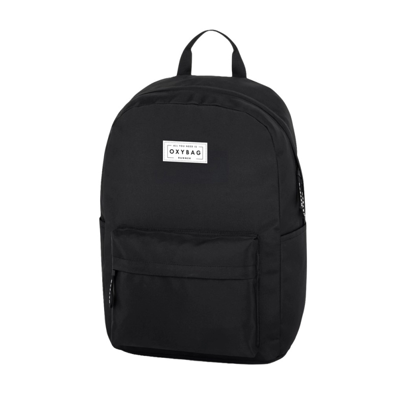 Studentský batoh OXY Runner Black KARTONPP