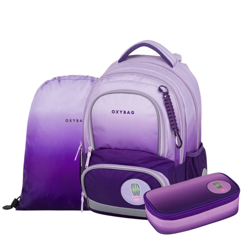 Školní set 3ks OXY NEXT Purple KARTONPP