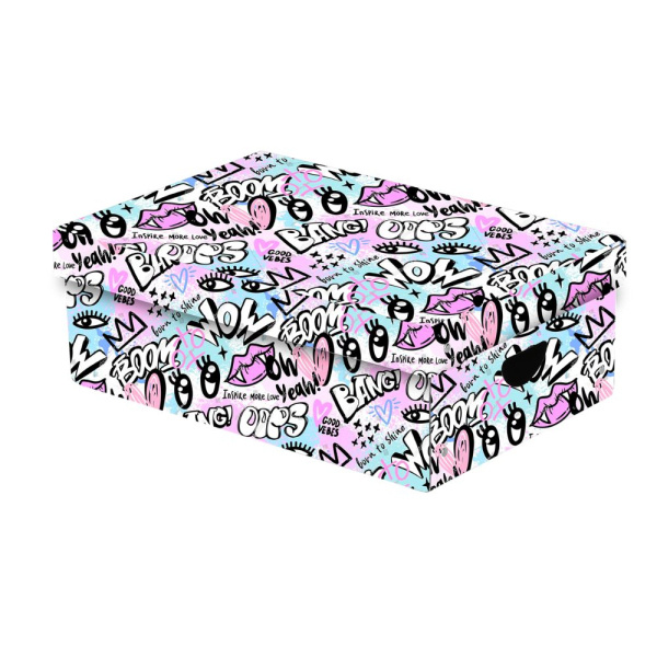 Krabice lamino velká Funny girl KARTONPP