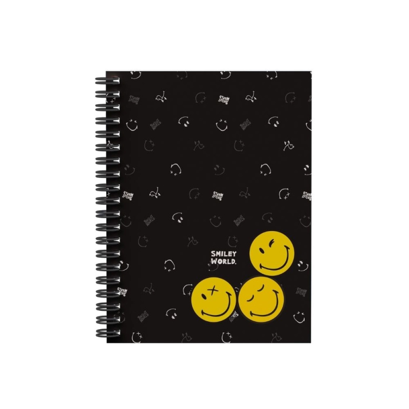 Twin wire blok A4 PP Smiley World KARTONPP