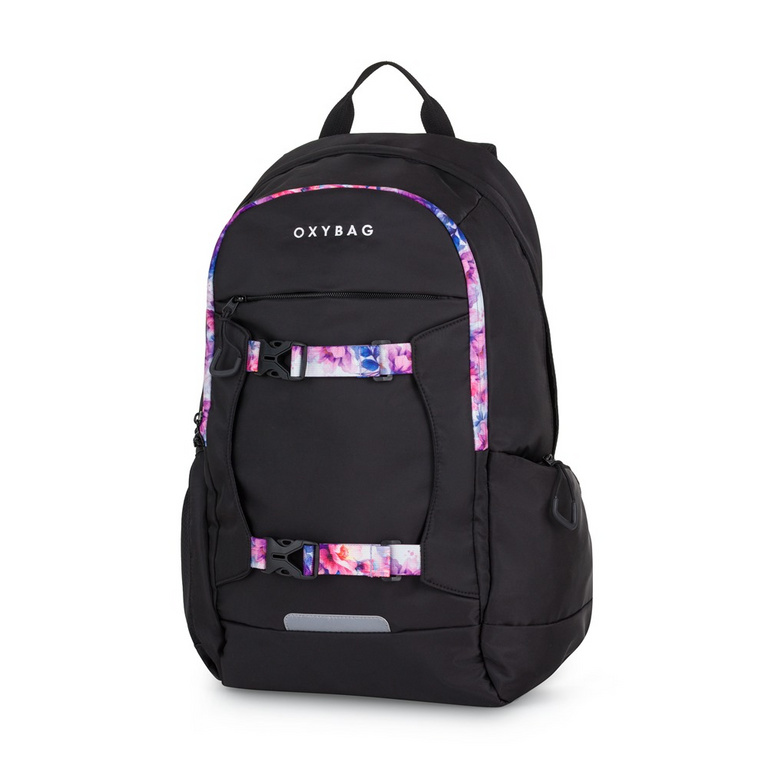 Studentský batoh OXY ZERO Flowers KARTONPP