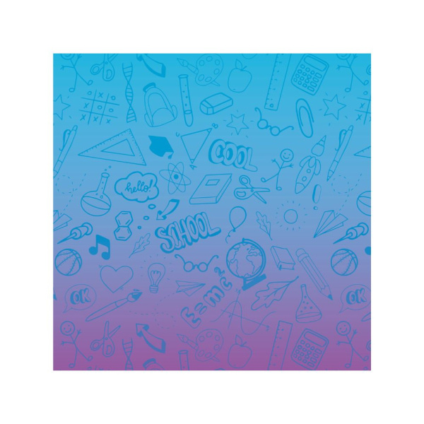 Ubrus do výtvarné výchovy 65x50cm BTS Ombre Girl KARTONPP