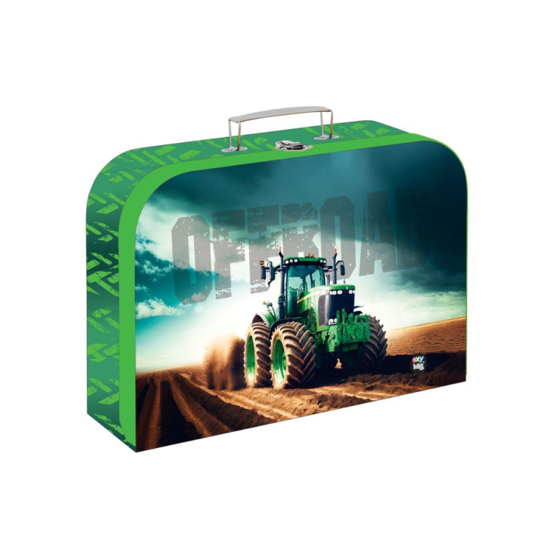 Kufřík lamino 34 cm traktor KARTONPP
