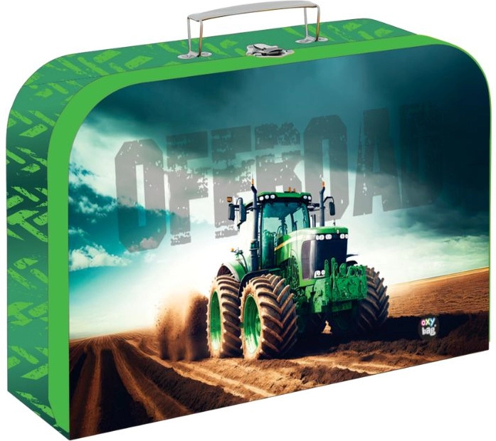 Kufřík lamino 34 cm traktor KARTONPP