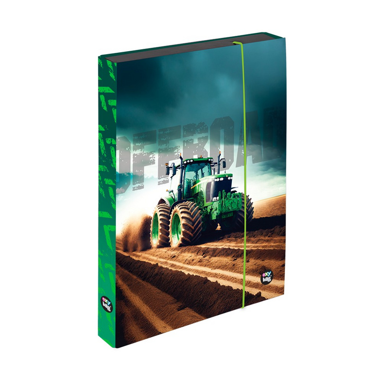 Box na sešity A4 Jumbo traktor KARTONPP