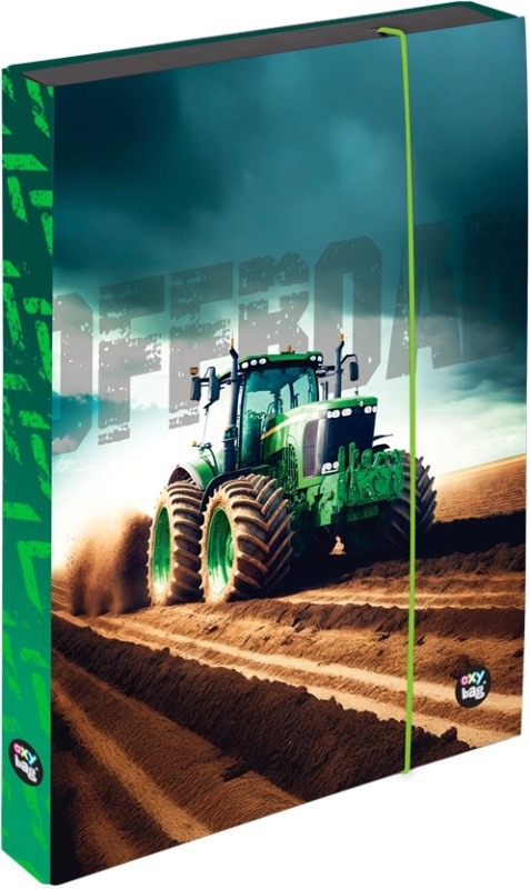 Box na sešity A4 Jumbo traktor KARTONPP