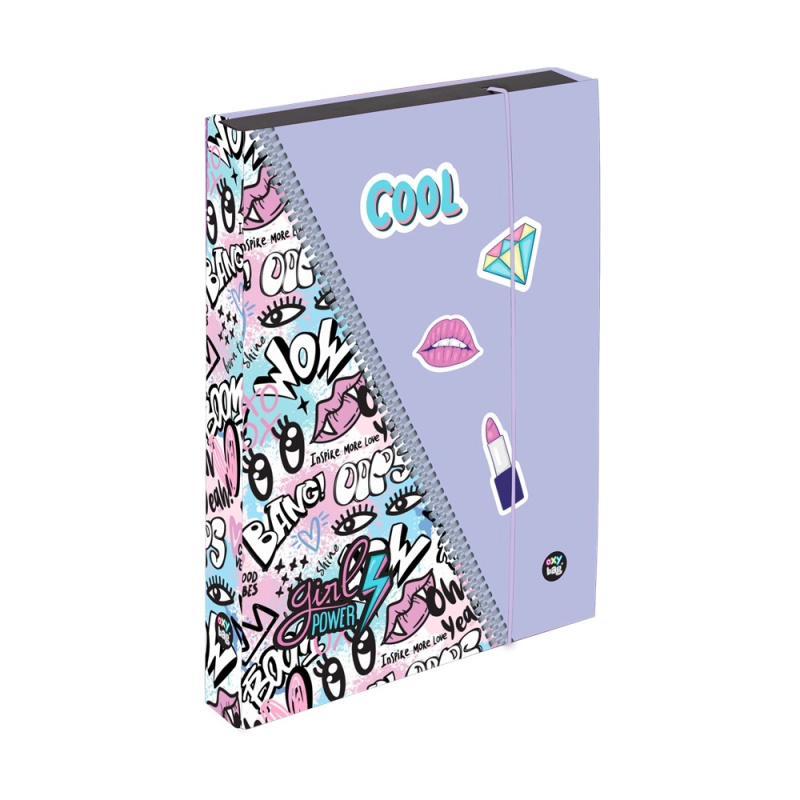 Box na sešity A4 Jumbo Funny Girl KARTONPP