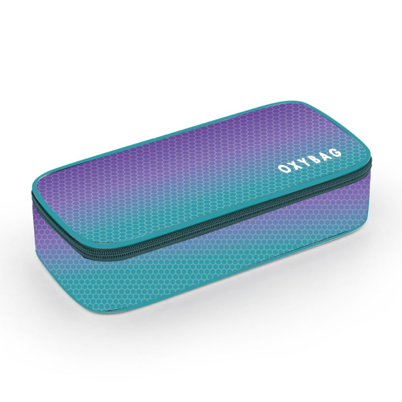 Pouzdro etue JUMBO OXY Ombre Blue - Pink KARTONPP