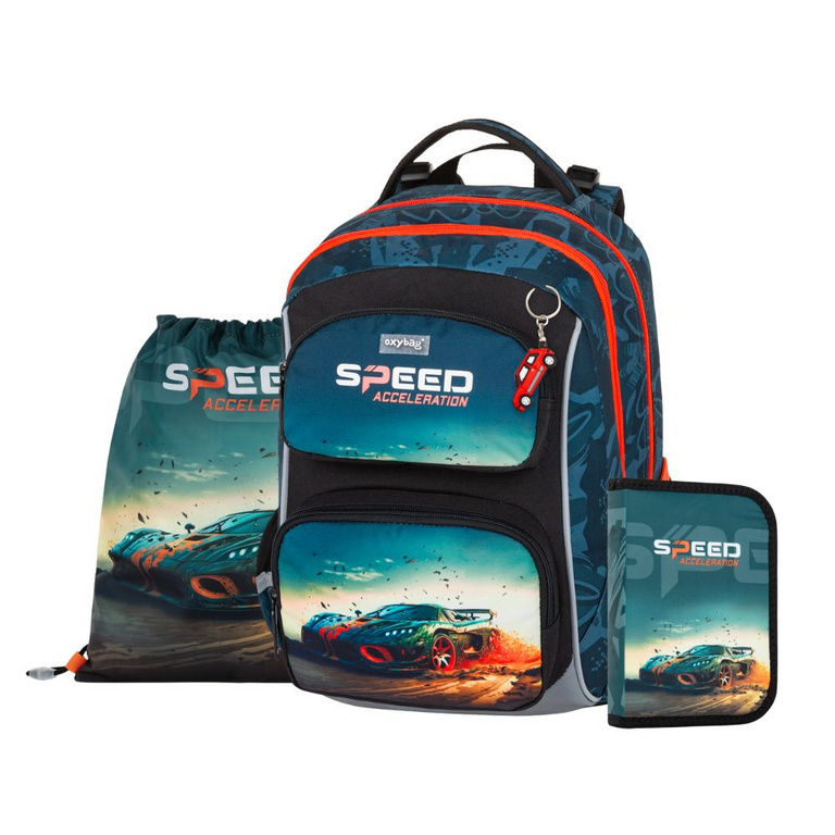 Školní set 3ks OXY JUMPER Auto KARTONPP