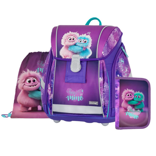 Školní set 3ks PREMIUM LIGHT Monster KARTONPP