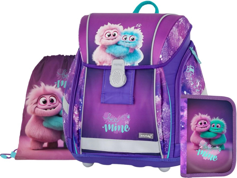 Školní set 3ks PREMIUM LIGHT Monster KARTONPP