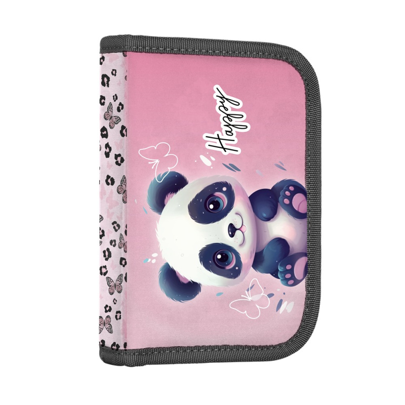 Penál 1 p. 2 chlopně, prázdný Panda KARTONPP