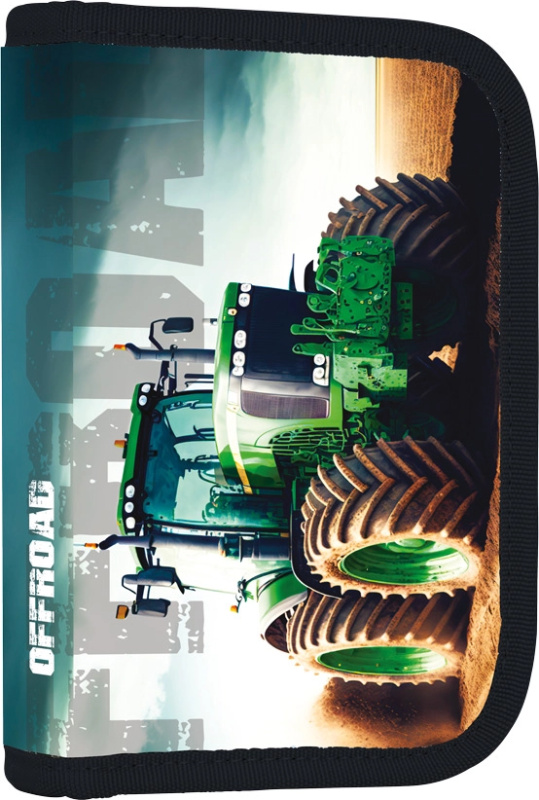 Penál 1 p. 2 chlopně, prázdný traktor KARTONPP