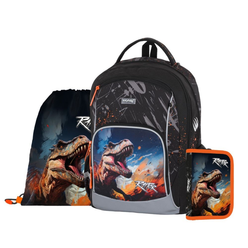 Školní set 3ks OXY GO OXY GO Dino KARTONPP