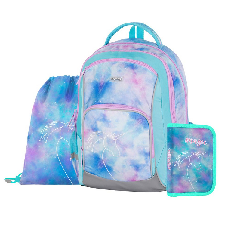 Školní set 3ks OXY GO OXY GO Unicorn KARTONPP