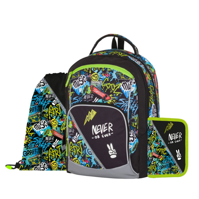 Školní set 3ks OXY GO OXY GO Funny Boy KARTONPP