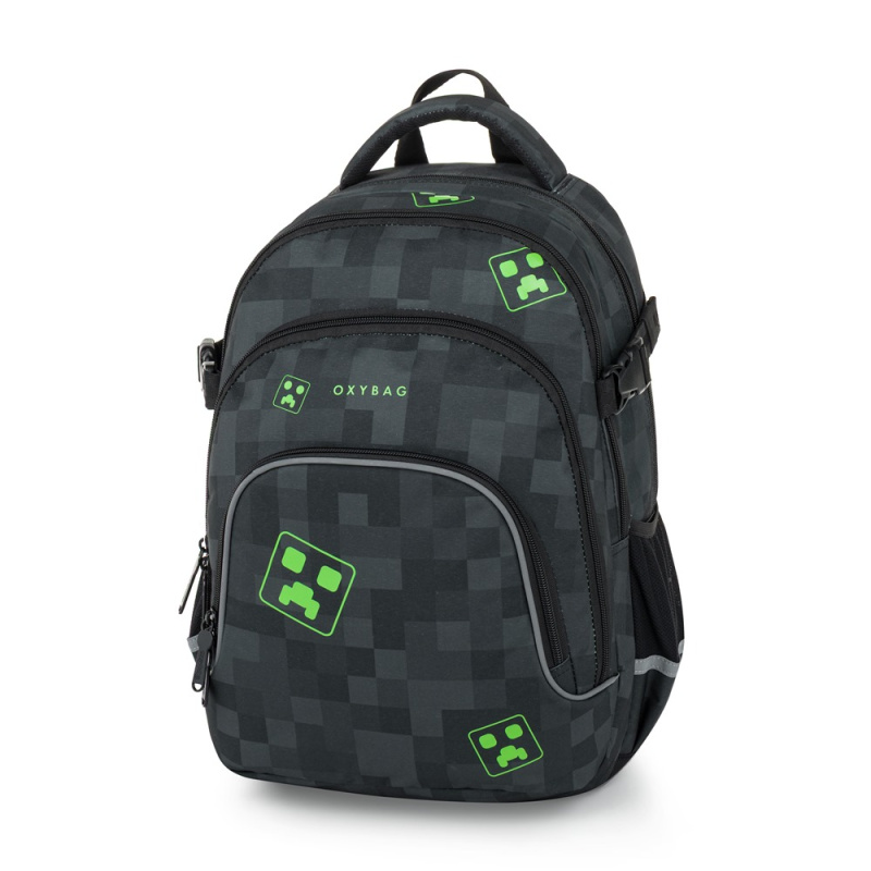 Studentský batoh OXY SCOOLER Cubes KARTONPP