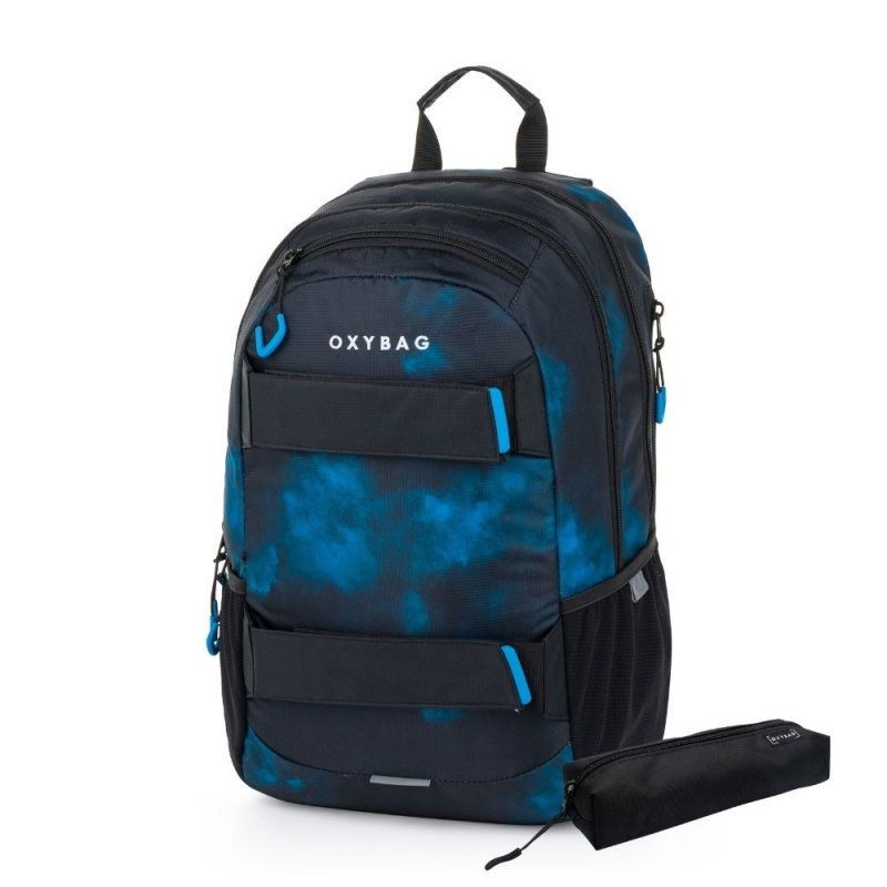 Studentský batoh + etue OXY Sport Grunge boy KARTONPP