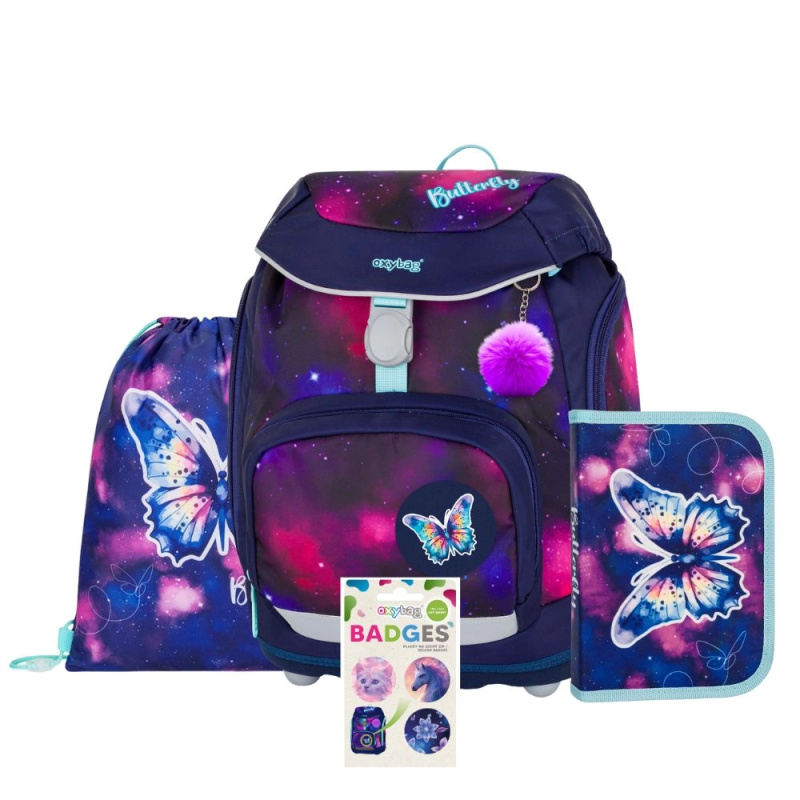 Školní set 4ks OXY Sherpy OXY Sherpy Motýl KARTONPP