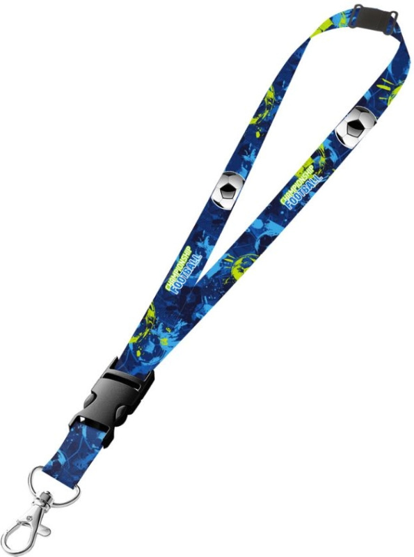 Klíčenka s karabinkou fotbal 2 KARTONPP