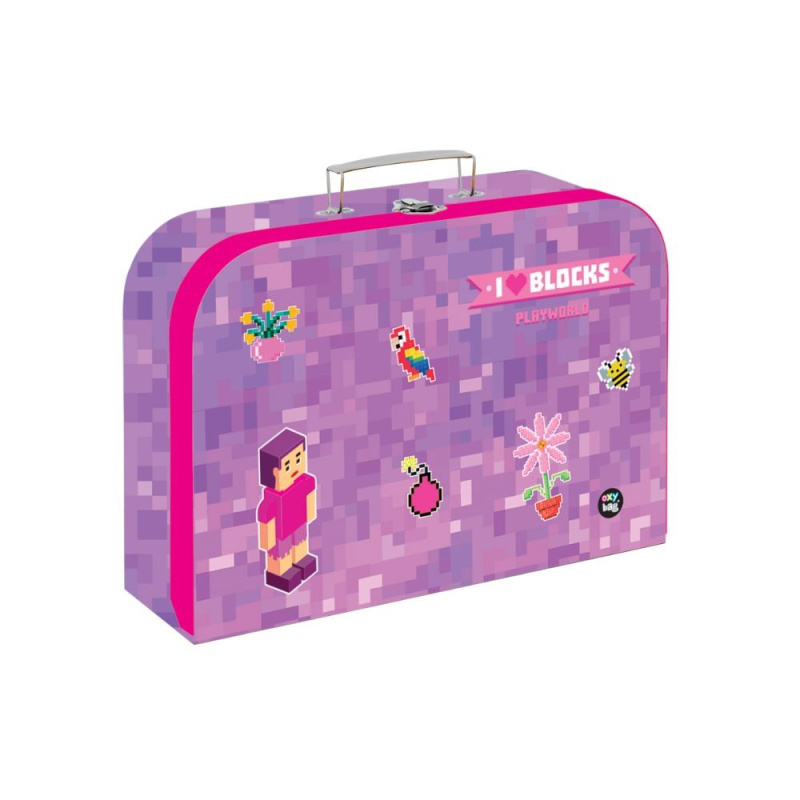 Kufřík lamino 34 cm Playworld Girl KARTONPP