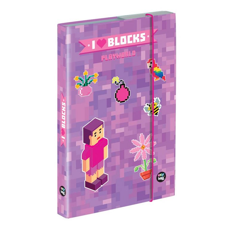 Box na sešity A4 Playworld Girl KARTONPP