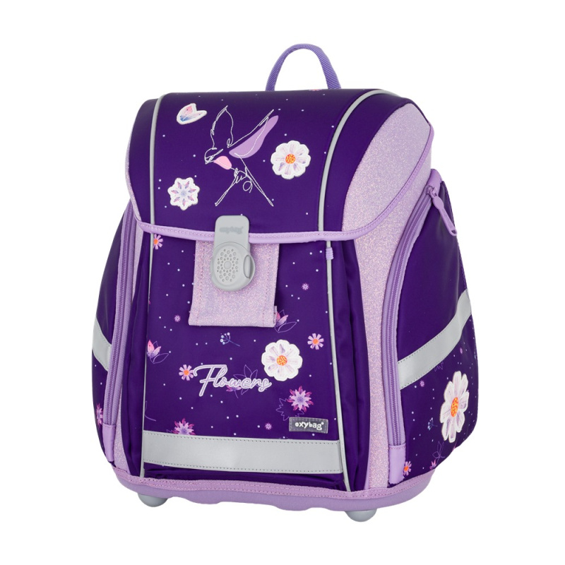 Školní batoh PREMIUM LIGHT Flowers KARTONPP