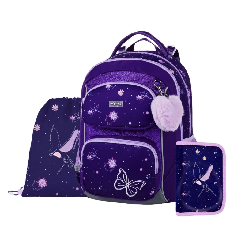 Školní set 3ks OXY JUMPER Flowers KARTONPP