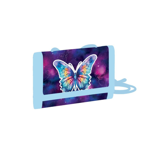 Dětská textilní peněženka Motýl KARTONPP