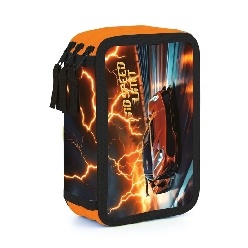 Penál 3 p. prázdný auto 2 KARTONPP